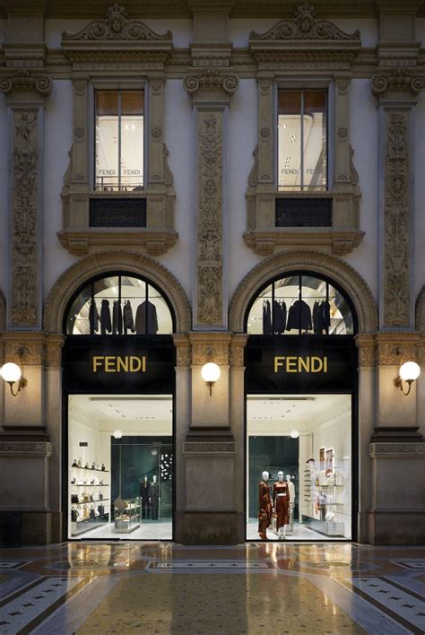 fendi milano boutique.